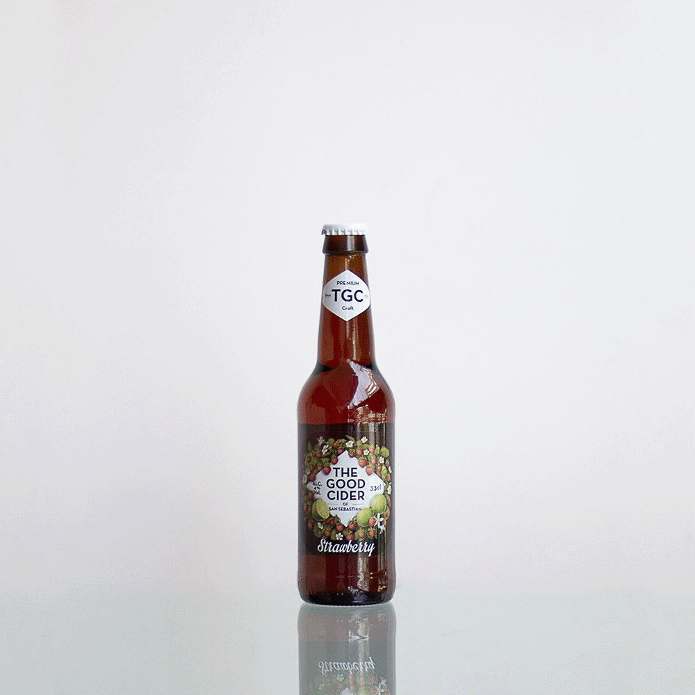 THE GOOD CIDER STRAWBERRY 330 The Good Cider Fresa - Imagen 1